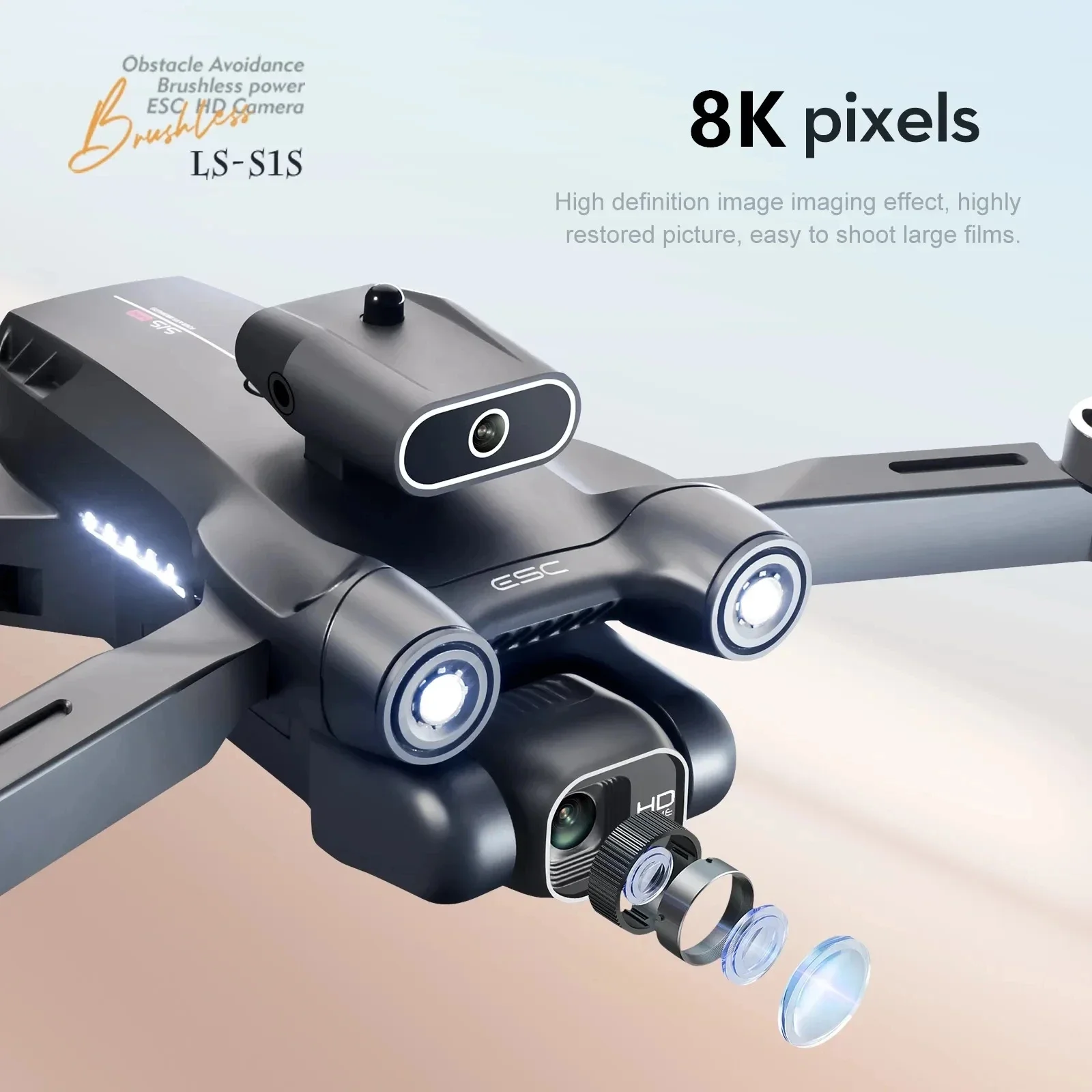 New S1S 5G GPS Drone Camera 8K - đánh giá và giá Drone Cinematic