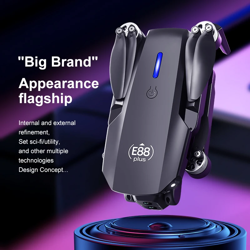 New E88 Plus Quadcopter Drone: - đánh giá và giá Drone Aerial Photography