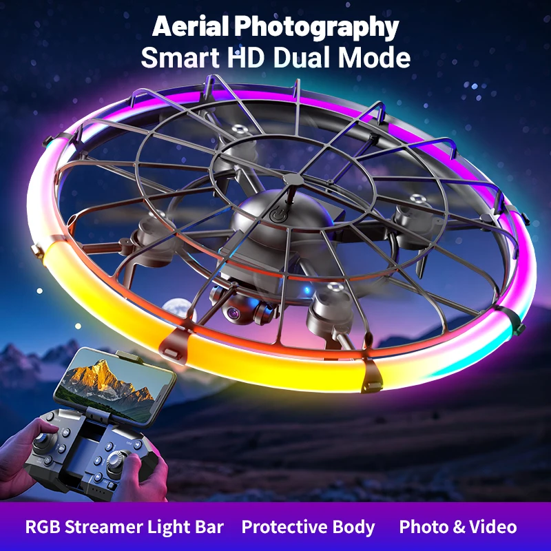 JJRC H145 UFO RC Drone with Du - đánh giá và giá Drone Aerial Photography