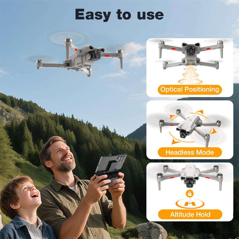 NEW Hot L017 Pro Drone Brushle - đánh giá và giá Drone Aerial Photography